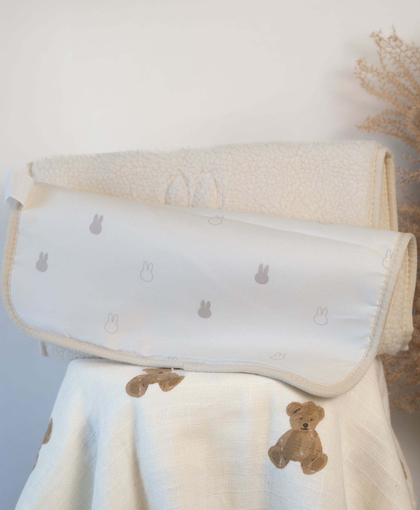 Tapis à langer LAPIN BLANC