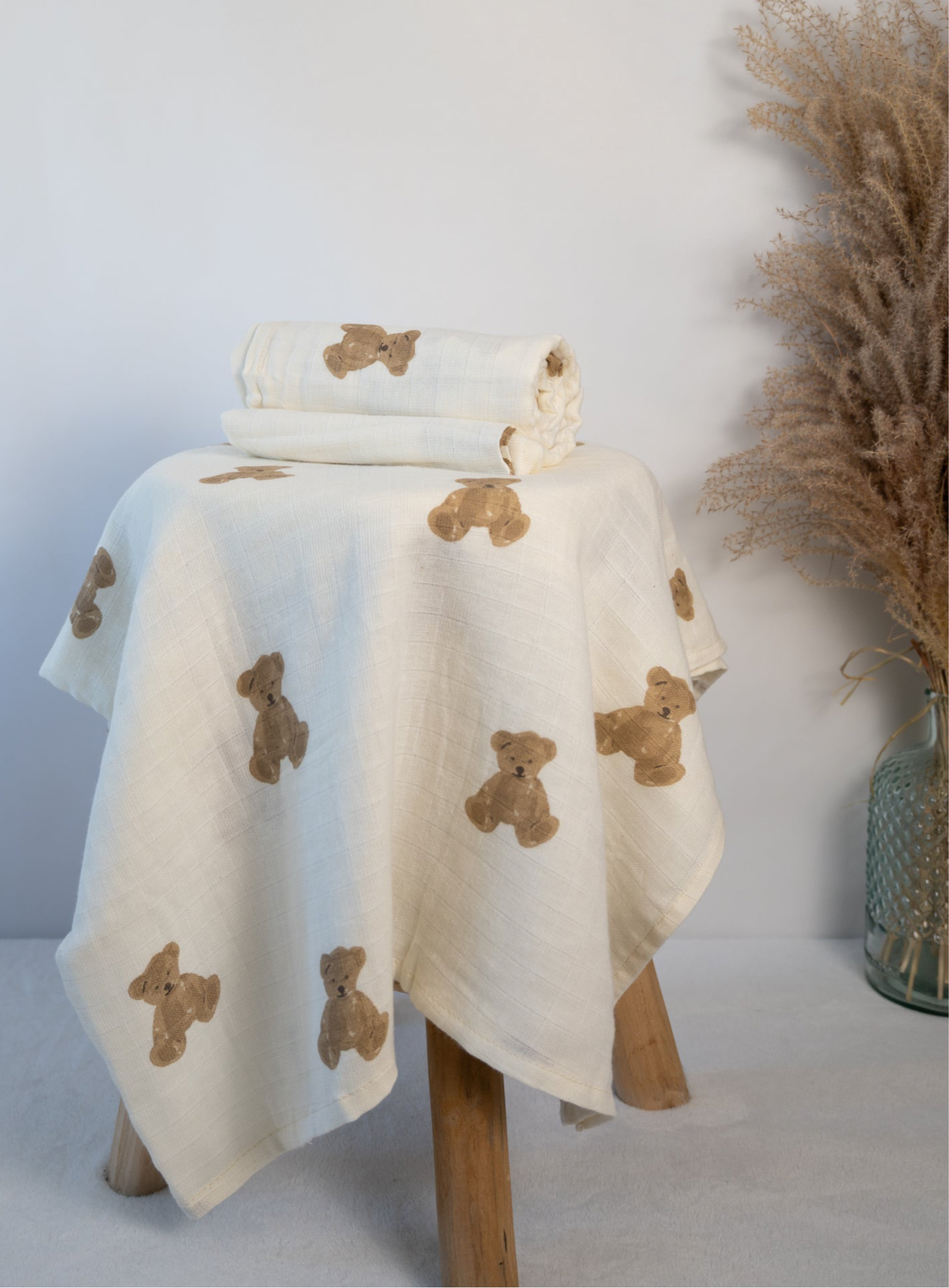 Lot de 2 langes OURSON