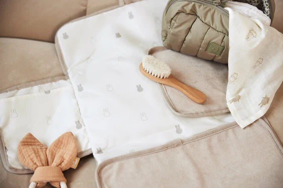 Tapis à langer LAPIN BEIGE