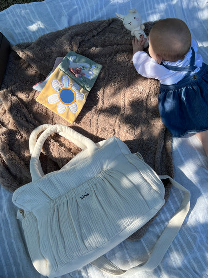 Sac à langer Crème