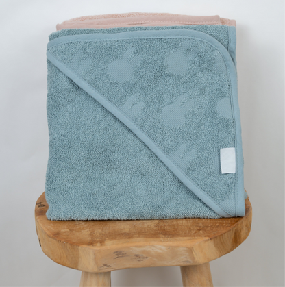 Cape de bain LAPIN BLEU