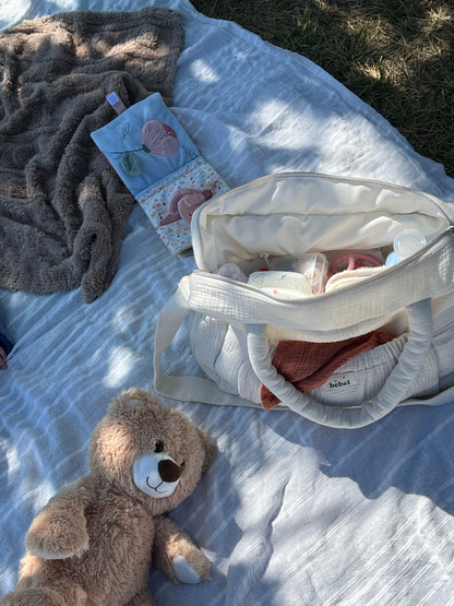 Sac à langer Crème