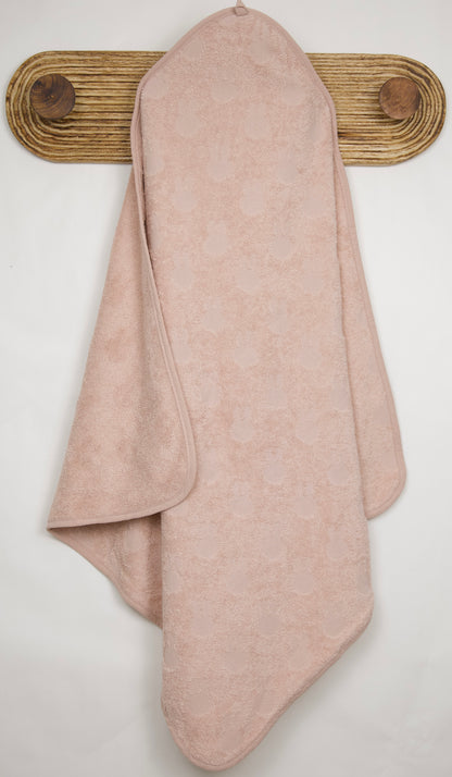 Cape de bain LAPIN ROSE