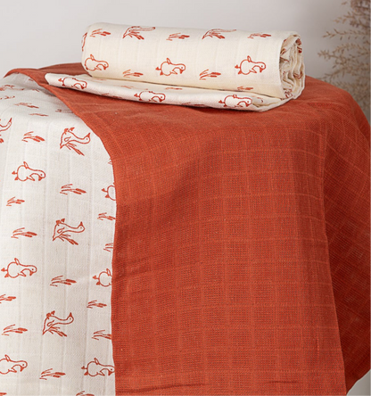Lot de 3 langes 70x70cm OIES
