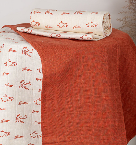 Lot de 3 langes 70x70cm OIES