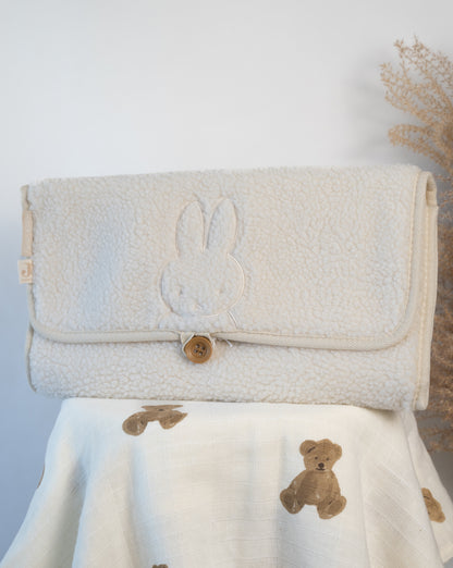 Tapis à langer LAPIN BLANC