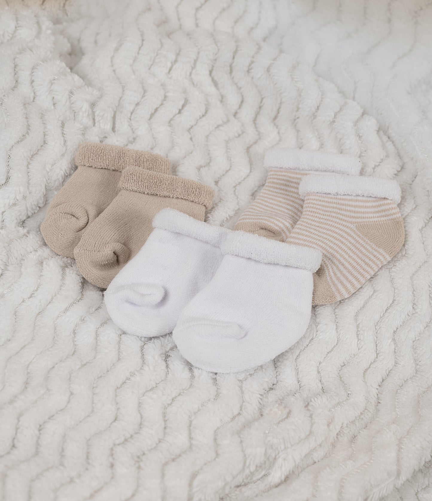 Lot de 3 paires de chaussettes 0/6mois