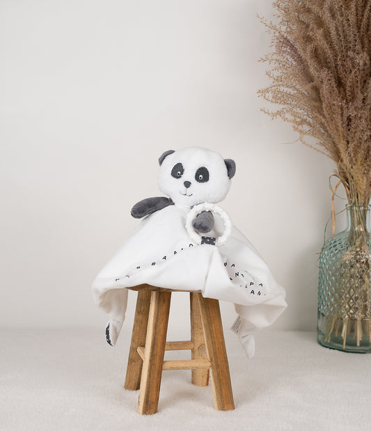 Doudou mouchoir Panda