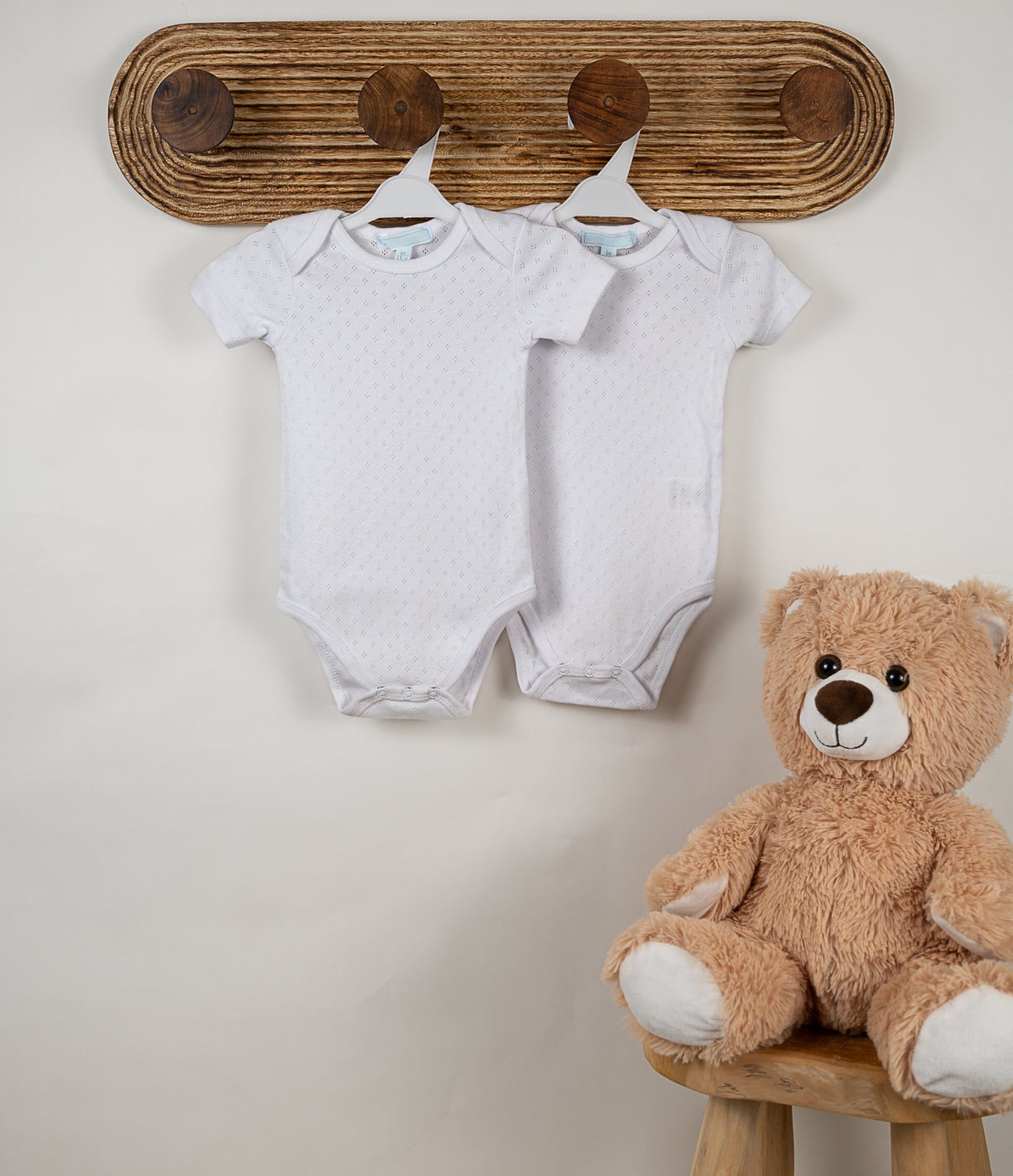 Lot de 2 bodys UNISEXE Blanc