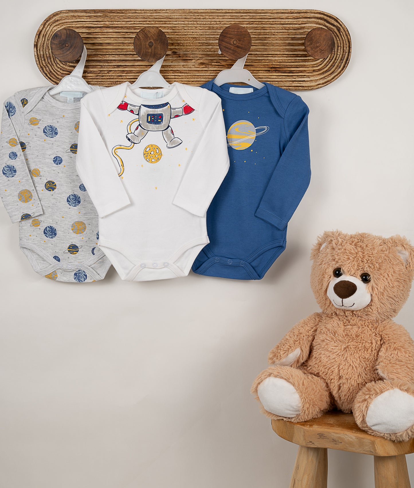 Lot de 3 bodys Astronaute