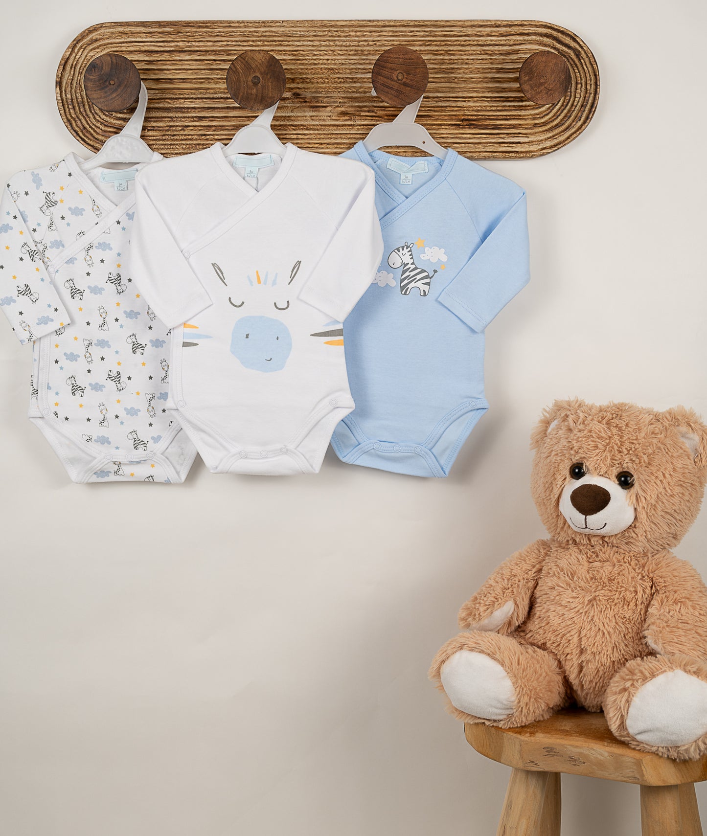 Lot de 3 bodys Zèbre