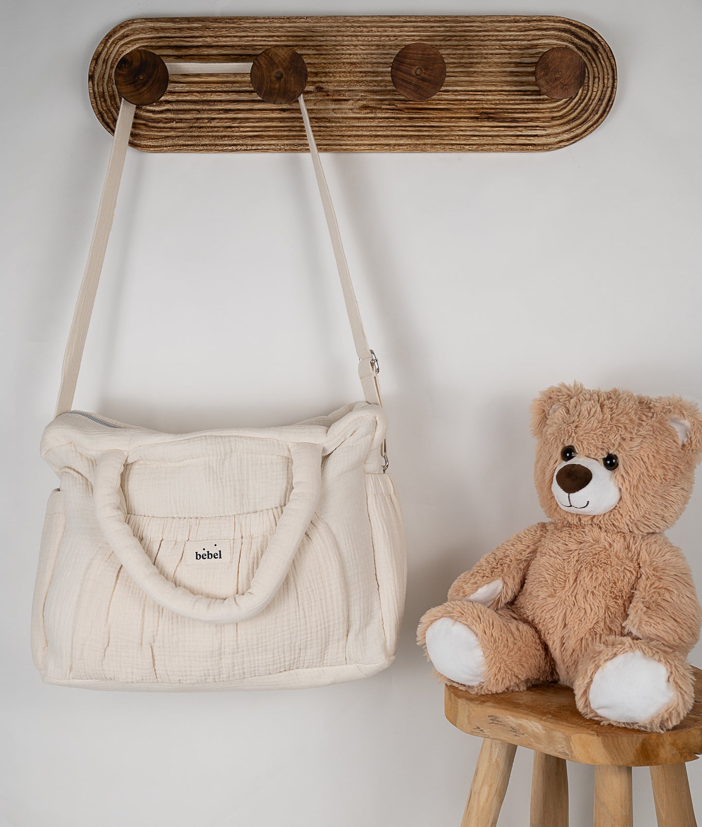 Sac à langer Crème