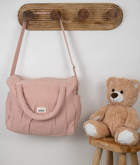 Sac à langer Rose poudré