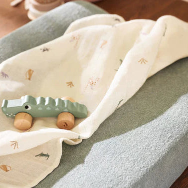 Housse de matelas à langer BLEU